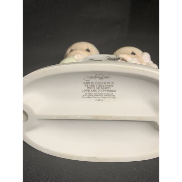 VINTAGE Jonathan & David Happy Anniversary 1983 E-2853 - Picture 3 of 3